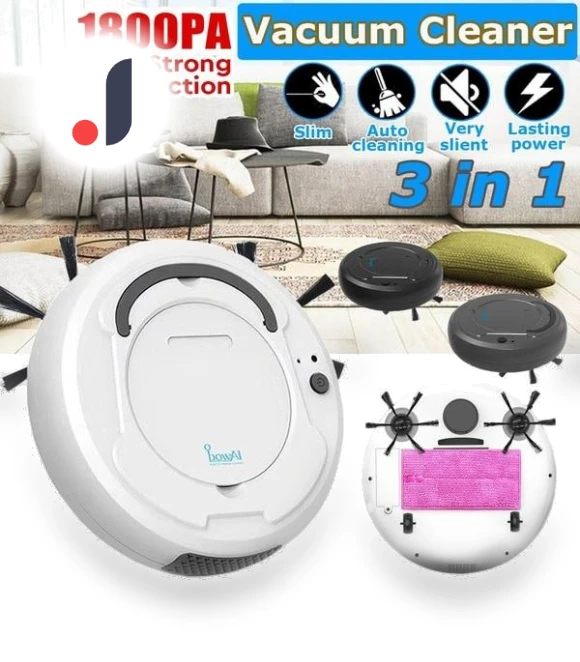 Automatic 3-in-1 Sweeping Robot — Smart Cleaning Robots, Angel 05
