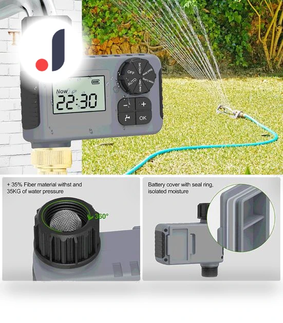 Automatic Garden Hose Sprinkler Timer — Automatic Irrigation, Fetong
