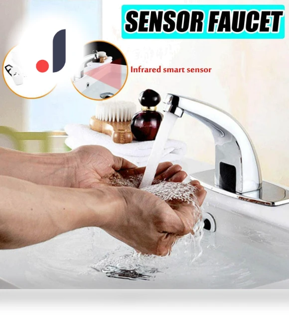 Automatic Infrared Touchless Kitchen Faucet — Smart-Touch Kitchen Faucets, Pro DIY Tool
