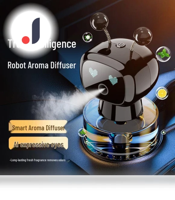 Car Aromatherapy Robot — Car Air Fresheners, Discount Domain