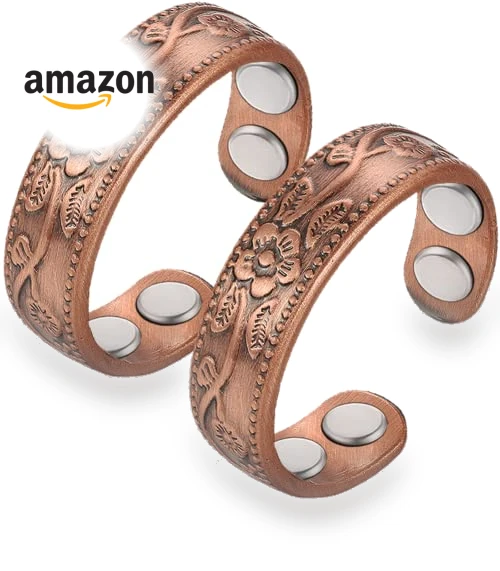 Copper Magnetic Ring — Statement, Vicmag