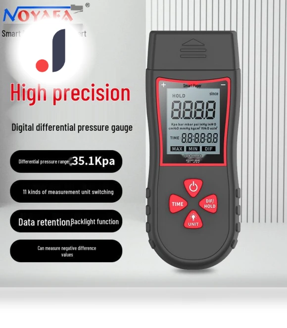 Digital Differential Pressure and Vacuum Gauge — Differential Pressure Gauges, Discount Domain