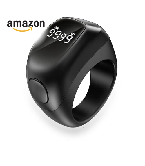 Digital Tasbeeh Counter Ring — Smart Rings, OUD Bukhoor