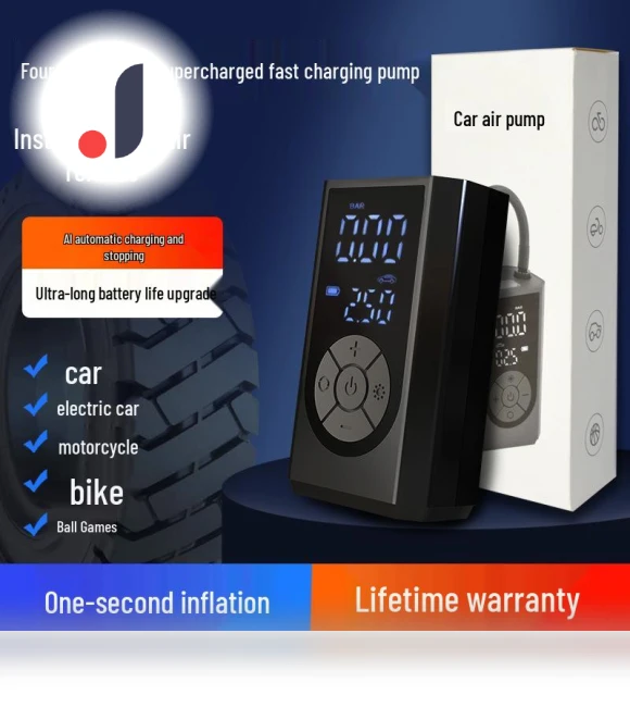 Dual-Use Portable Electric Tire Inflator — Tire Inflation Solutions, Discount Domain