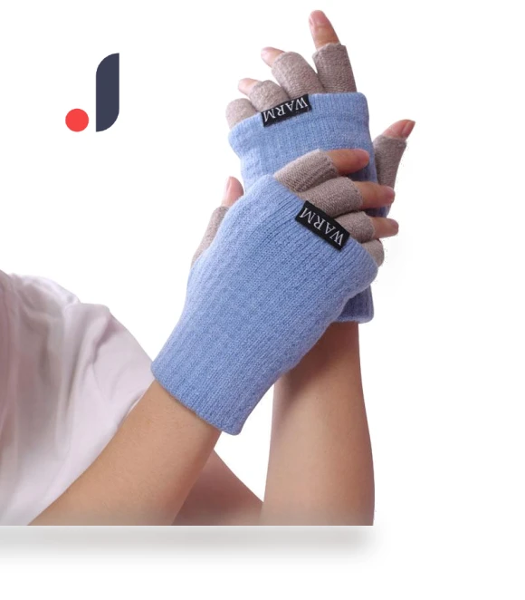 Fingerless Knit Gloves — Glove Liners, Millioner