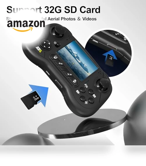 Foldable RC Drone with LCD Screen — Drones, Toladrone