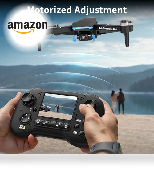 Foldable RC Drone with LCD Screen — Drones, Toladrone