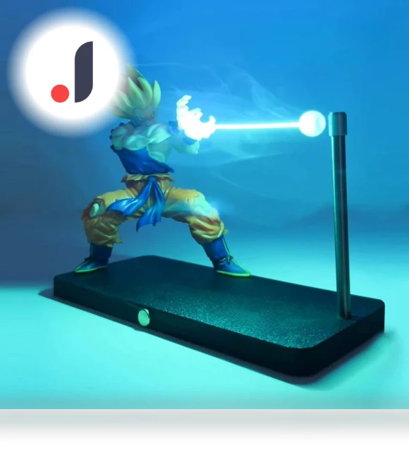 Goku Anime Figure Night Light — Amiibo, GoGirls