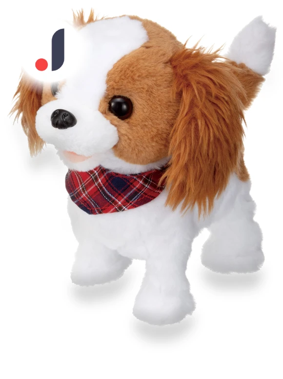 Hug & Touch Interactive Spaniel Toy — Interactive Animal Companions, IWAYA
