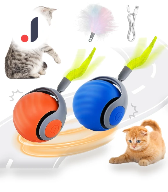 Interactive Cat Ball — Cat Playthings, QIIAII D