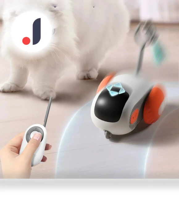 Interactive Smart Toy Car for Cats — Cat Playthings, QIIAII D