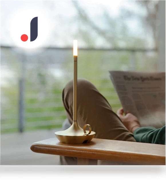 LED Metal Desk Lamp with Touch Switch and USB Charging — Study & Desk Lighting