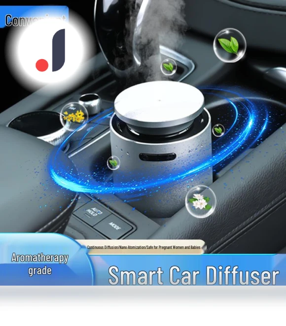 Luxury Car Smart Deodorizer with Aromatherapy Cup Holder — Car Air Fresheners, Discount Domain