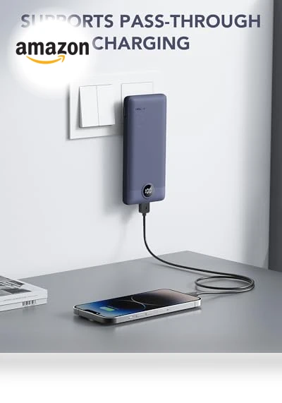 Portable Charger Built-in Cables and AC Wall Plug — Chargers, VRURC