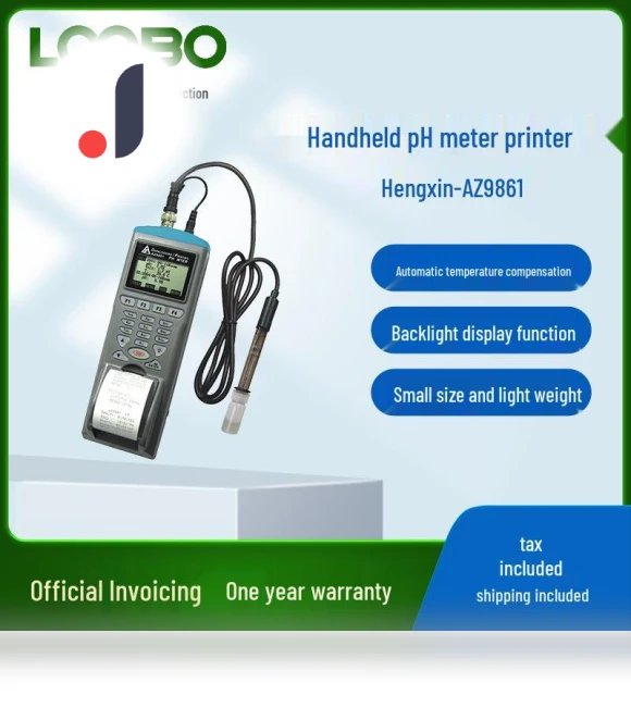 Portable Smart pH Meter and Recorder — pH Meters, Hengxin