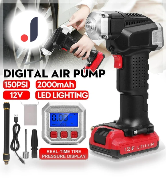 Portable Wireless Air Pump — Portable, Pro DIY Tool