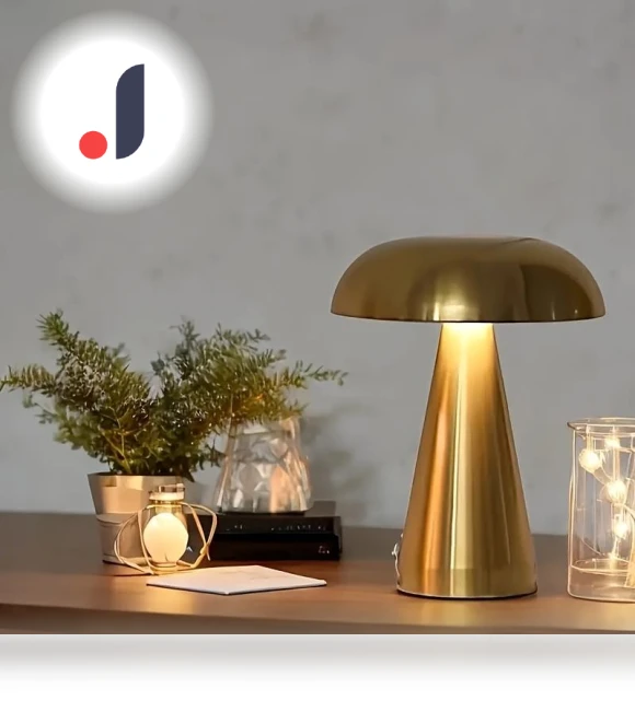 Retro LED Desk Lamp Mushroom — Desk & Table Lighting, weve
