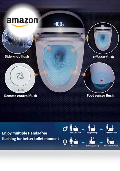 Smart Bidet Toilet — Bathroom Essentials, CANEST