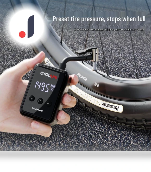 Smart Electric Portable Air Pump — Inflation Devices, CYCLAMI
