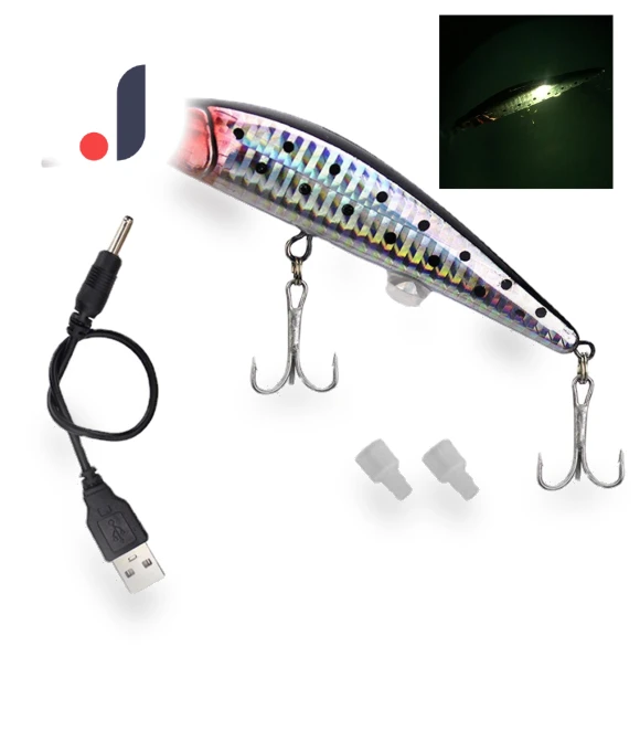 Smart Fishing Lures — Artificial Bait, Pale Blue