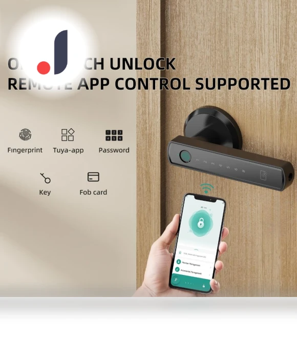 Smart Handle Door Lock — Smart Home Security, The Romantics