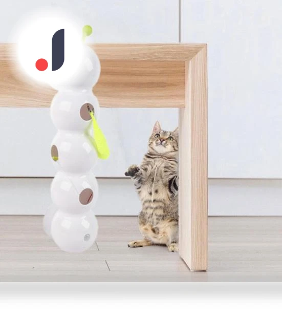 Smart Motion Worm Toy for Indoor Cats — Cat Playthings, Pet park