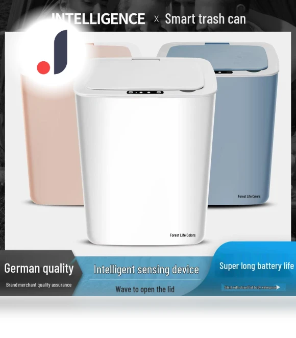 Smart Odor-Proof Automatic Trash Can — Kitchen Cans, Deals Supermarket