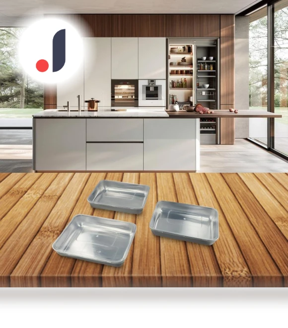 Smart Stainless Steel Storage Containers with Lids — Storage Solutions, Beauty home of you