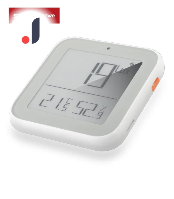 Smart Thermo-Hygrometer with E-Ink Display — Smart Home Security, Discount Domain