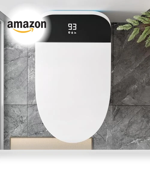 Smart Toilet with Heated Seat and Bidet — Bathroom Essentials, WinZo