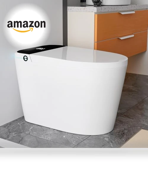Smart Toilet with Heated Seat and Bidet — Bathroom Essentials, WinZo