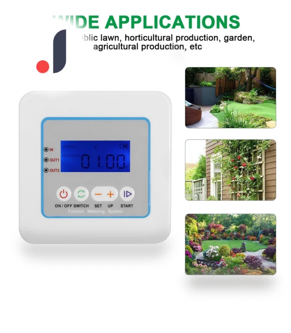 Solar Powered Smart Garden Watering System — Automatic Irrigation, Decor Dream