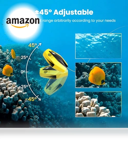 Underwater Drone with Camera — Action Cameras, Chasing