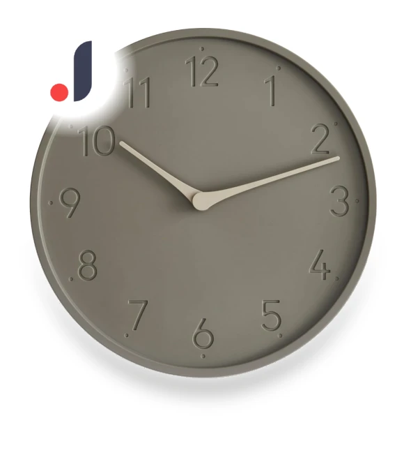 Wall Battery Analog Clock — Clocks, MJ Select