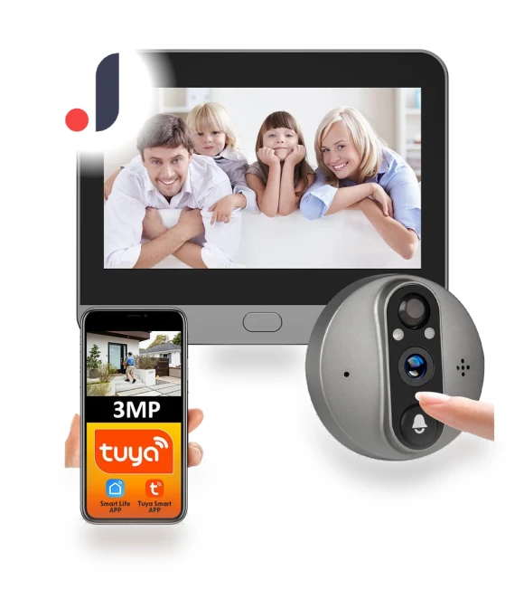 WiFi Doorbell Camera with Digital Viewer — Smart Home Security, MYWAYLIFE SECURITY TECHNOLOGY