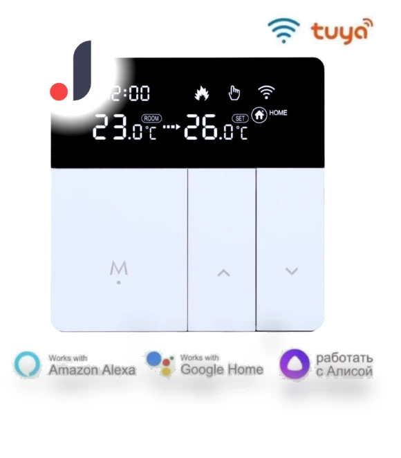 WiFi Thermostat for Electric and Water Heating Boilers — Remotes & Thermostats, Discount Domain