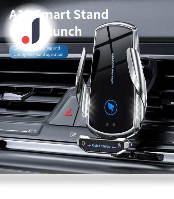 Wireless Car Charger & Navigation Phone Holder — Dashboard Installation Kits, Astree
