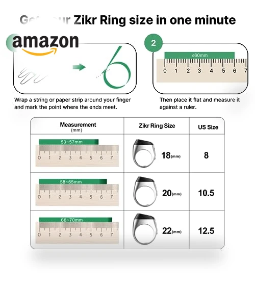 Zikr Flex Pro Smart Tasbih Ring — Smart Rings, TAKVA