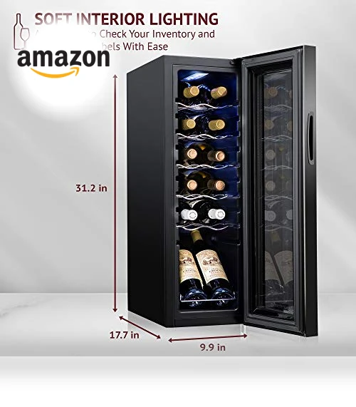 12 Bottle Compressor Wine Cooler Refrigerator — Wine Storage Solutions, SCHMÉCKÉ