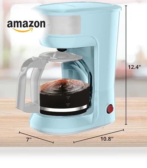 12-Cup Drip Coffee Maker — Coffee Makers, OVENTE