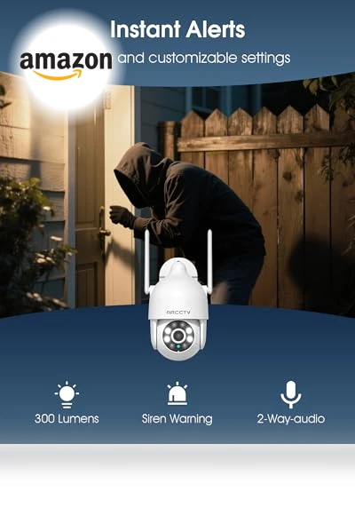 2K Security Camera Outdoor — Security Cameras, ARCCTV