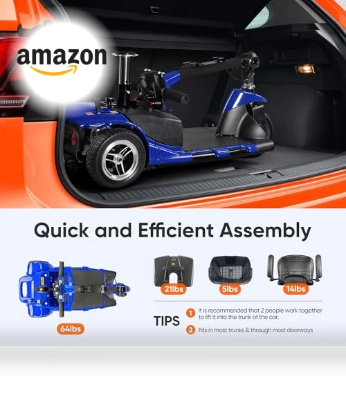 3 Wheel Mobility Scooter — Rolling Walkers, VERPAL