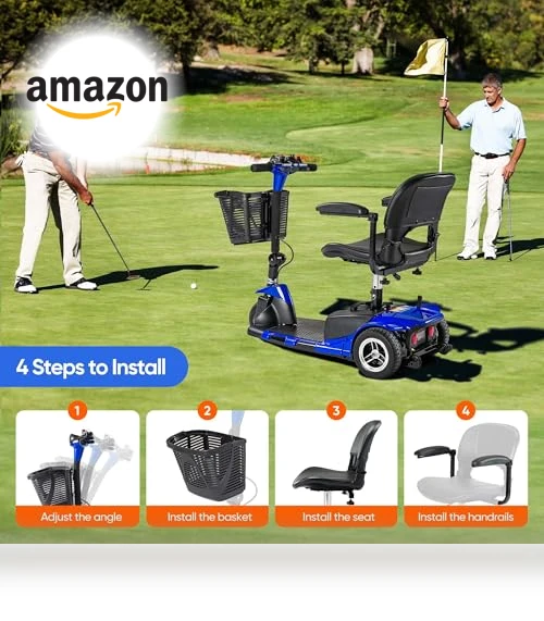 3 Wheel Mobility Scooter — Rolling Walkers, VERPAL