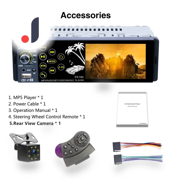 4.1-inch IPS Capacitive Touch Screen Media Player — Portable Media Players, FYUU-autoparts