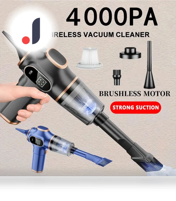 4000Pa 5-in-1 Wireless Vacuum Cleaner — Stand-Up Vacuums, TESHILA