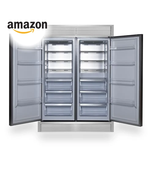 60" 2-Piece Convertible Refrigerator/Freezer Built-In — Mini Fridges, Forno