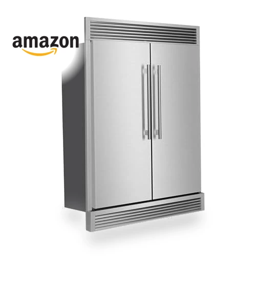 60" 2-Piece Convertible Refrigerator/Freezer Built-In — Mini Fridges, Forno