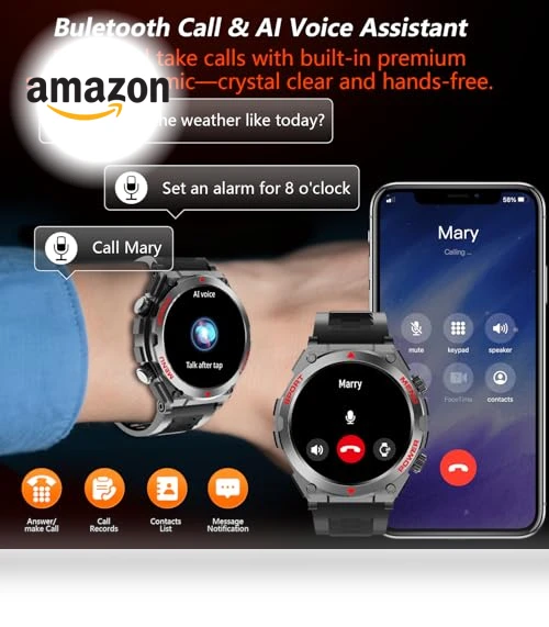 AI Smartwatch — Smartwatches, Bvlrksc