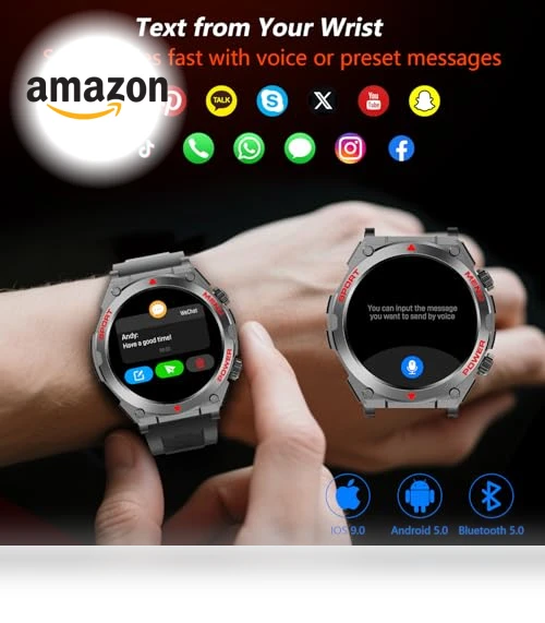 AI Smartwatch — Smartwatches, Bvlrksc