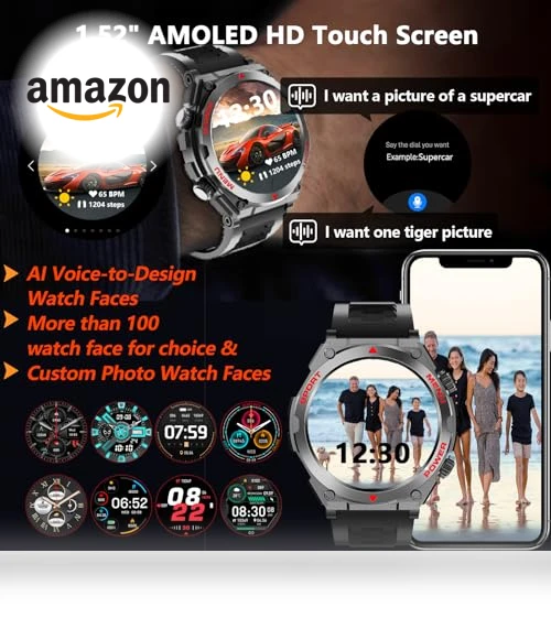 AI Smartwatch — Smartwatches, Bvlrksc